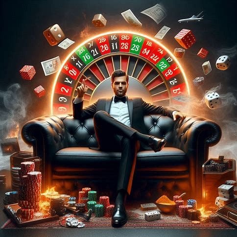 Roulette wheel broadcast in HD from idaman studio